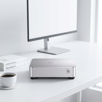Mini PC CHUWI AUBOX Mini-ITX Horizontal en Alliage d'Aluminium et Plastique Windows 11 Pro AMD Ryzen-7 8745HS 16 Go de RAM DDR5 Mini Ordinateur de Bureau
