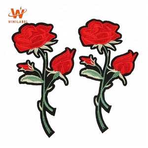 Étiquettes personnalisées de haute qualité sans minimum de commande, cousues sur machine Tajima, badges et <span class=keywords><strong>écusson</strong></span>s brodés sur mesure avec motifs <span class=keywords><strong>animaux</strong></span> - Product Image 4