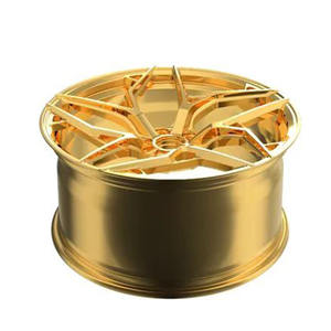 Ruedas de coche de pasajeros 17 18 19 20 <span class=keywords><strong>21</strong></span> 22 24 pulgadas llantas de ruedas de coche de aluminio dorado para modificación de coche para Alfa Romeo Giulietta BMW M4 - Product Image 3