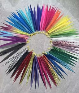 Plumas Naturales de Faisán Naranja de Cola Larga, Pluma Artificial para Fiestas, Carnavales, Decoración del Hogar, Bodas, Jarrones, Manualidades, Disfraces - Product Image 4