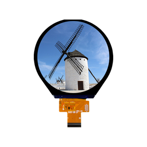 Trung Quốc zhunyi công nghệ TFT <span class=keywords><strong>LCD</strong></span> nhà máy làm cho 3.4 inch hiển thị tròn 800x800 SPI + RGB giao diện IPS xem màn hình góc - Product Image 1