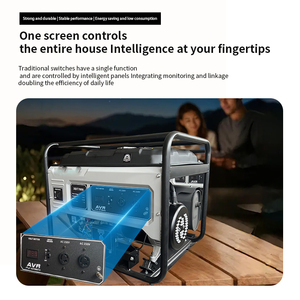 Generatore a Benzina DC 3500W a 4 Tempi con Telaio Aperto e Avviamento Remoto per Emergenze 110V-400V 50Hz - Product Image 3