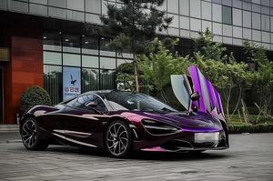 Rouleaux d'enveloppe de voiture violet foncé brillant Film décoratif de voiture de teinte de vinyle <span class=keywords><strong>à</strong></span> la meilleure qualité en Offres Spéciales - Product Image 5