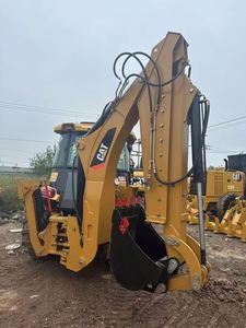 Second Hand Caterpillar 420F Backhoe Loader Used Loaders CE Certified Engine 70KW 3.3 Ton Rated Load Auger Attachment Breaker - Product Image 4
