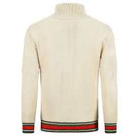 Nanteng Maßgeschneiderte Strickjacke für Herren mit Reißverschluss, 100% Baumwolle, Hohe Qualität, Vintage-Stil, Geringe Mindestbestellmenge