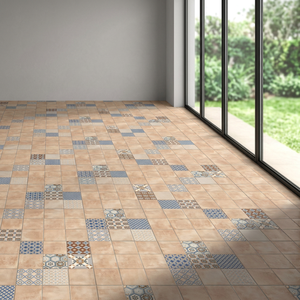 Carreaux de céramique modernes marocains émaillés 300x300mm, carreaux décoratifs pour sols et murs, pour l'intérieur, les salles de bain, les écoles et les villas - Product Image 6
