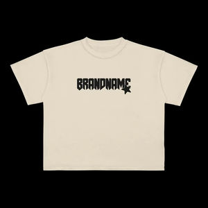 เสื้อยืดพิมพ์ลายกราฟิกส์เฮฟวีเวตเชิ้ตโอเวอร์ไซส์สไตล์วินเทจทรงสูงทรงโอเวอร์ไซส์เข้ารูปคอกลมพิมพ์ลาย - Product Image 3