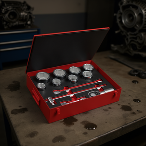 Juego de llaves de vaso Epsi 612 1, 10 piezas, métrico, para reparación automotriz - Product Image 3