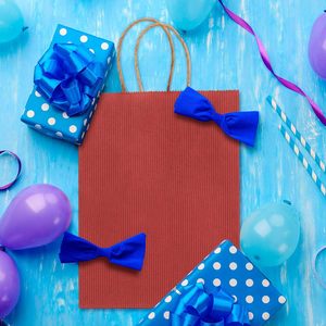 Bolsas de Papel Kraft Premium Ecológicas para Comida para Llevar, Impresas Personalizadas, Recicladas, de Alta Calidad, para Pollo Frito - Product Image 4