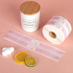 Etiquetas Adhesivas Personalizadas a Prueba de Manipulación para Alimentos, con Adhesivo Removible, para Sellado de Seguridad de Empaques de Alimentos y Etiquetas de Productos Alimenticios - Product Image 3