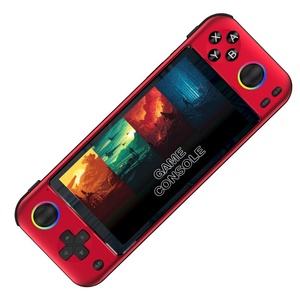 Consola Portátil Retro RK3128 de Cuatro Núcleos, Pantalla HD 5.0, 64 GB, 19 Emuladores, Espejo Metálico, HDMI, OTG, Tipo-C, R900 - Product Image 1