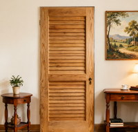 Porte intérieure à panneaux à persiennes 2 Plantation