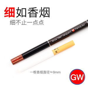 คันเบ็ดตกปลา Guangwei Little Flying Tiger 2 เมตร คาร์บอนไฟเบอร์ อัลตร้าไลท์ อัลตร้าไฟน์ พกพาสะดวก สำหรับตกปลาในน้ำจืด - Product Image 4
