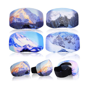 Protecteur de lunettes de ski en microfibre pour sports de neige Housse de protection pour lunettes de ski de <span class=keywords><strong>snowboard</strong></span> Housse de protection contre les rayures et la poussière - Product Image 3