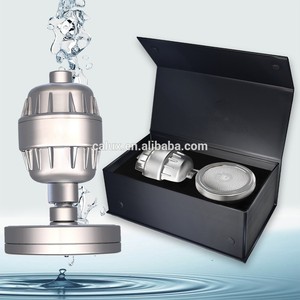 Calux factory hot selling show water filter OEM 15 stages shower head with filter