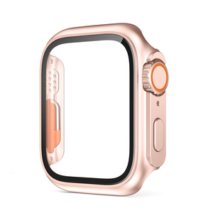LeYi Nouvelle conception Coque de protection fine pour Apple Watch 6 7 41mm 44mm 45mm, compatible avec le passage à la version 8 Ultra 49mm - Product Image 6