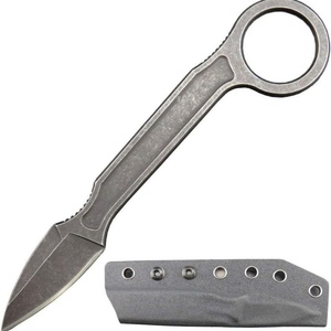 มีดพับเหล็ก D2 สำหรับตั้งแคมป์กลางแจ้ง ทำเองได้ตามสั่ง ความแข็งสูง ใช้งานได้สองแบบ พกพาสะดวก เหมาะสำหรับการล่าสัตว์และการผจญภัย - Product Image 1