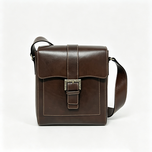 Women Vintage Leather <b>Crossbody</b> <b>Bag</b> Buckle Flap Shoulder <b>Bag</b> Casual Daily Messenger <b>Bag</b> - Product Image 1