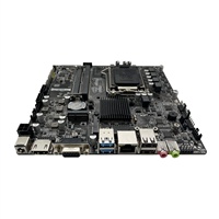 Mini ITX Motherboard H510 HD DP VGA M.2 NVME, NGFF untuk LGA 1200 CPU AIO MINI PC
