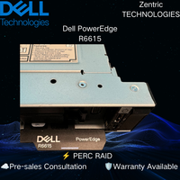 Serveur rack Dell PowerEdge R6615 Enterprise 1U avec processeur AMD EPYC 9004, DDR5, PCIe Gen5 pour la virtualisation, le cloud et les bases de données