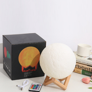 Đèn Chiếu Sáng Trong Nhà Thông Minh Đèn Mặt Trăng Trang Trí Quà Tặng Giáng Sinh Đèn Ngủ Điều Khiển Từ Xa 16 Màu Bán Chạy Nhất Cho Phòng Ngủ Em Bé - Product Image 5