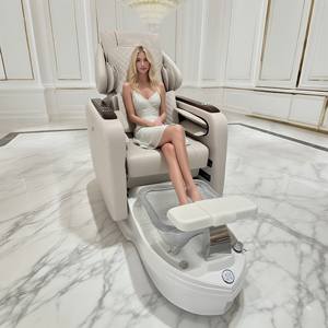 Moderne Nagel Salon Station verstellbare Liege Fuß Spa elektrische <span class=keywords><strong>Massage</strong></span> Pediküre und Maniküre Stühle - Product Image 5