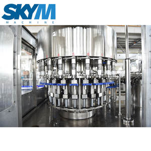 <span class=keywords><strong>SKYM</strong></span> Ligne de production d'eau minérale pure de bouteilles en plastique automatique complète 3 en 1 Machine de remplissage d'eau - Product Image 4
