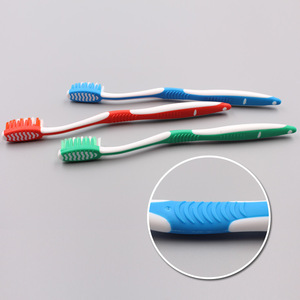Petite brosse à dents à poils souples, manche antidérapant pour adultes, nettoyage manuel, blanchiment MC 711 - Product Image 4