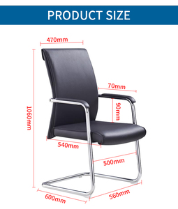 Ghế văn phòng lưới thép hiện đại bán buôn Quảng Đông, ghế xoay lưới có tựa lưng - Product Image 3