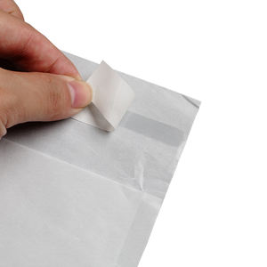 CSMD fabricantes chinos pequeña cantidad <span class=keywords><strong>de</strong></span> pedido material <span class=keywords><strong>de</strong></span> <span class=keywords><strong>papel</strong></span> artesanal marcas personales 40x50 blanco impermeable camiseta bolsa adhesiva - Product Image 4