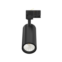 UL ETL bersertifikat 15W, 20W 25W 30W Led putih perlengkapan pencahayaan dalam ruangan permukaan bergerak dipasang hitam lampu jejak LED