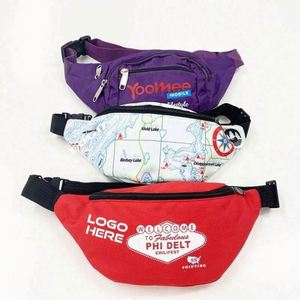 Cadeaux promotionnels personnalisables : Sac banane avec impression de logo - Product Image 1