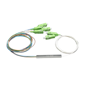 Bán Hàng Trực Tiếp 2x4 SC-APC SM PLC Mini sợi quang Splitter Ống thép không gỉ cho FTTH ứng dụng - Product Image 4