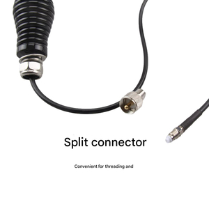 Connecteur UHF, talkie-walkie, antenne longue en fibre de verre, portée 144/430 MHz, compatible avec les radios mobiles, adapté aux voyages en plein air - Product Image 5