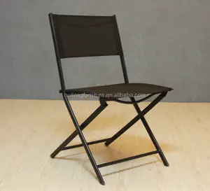 Großhandel bistro setfurniture faltbare möbel/schlinge stoff mit zwei faltbare stuhl und einen couchtisch