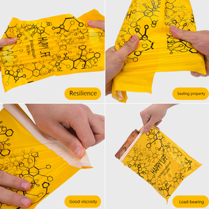 Enveloppes à bulles en polyéthylène imperméables personnalisées, 120 microns, avec forte adhérence et logo personnalisé pour l'emballage de colis - Product Image 6