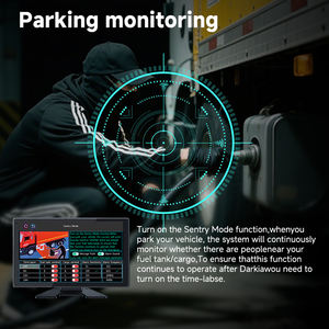 Caméra de recul <span class=keywords><strong>HOPE</strong></span> 10,1 pouces, enregistreur vidéo AHD <span class=keywords><strong>4</strong></span> canaux 1080p BSD, moniteur pour camion lourd avec GPS/WiFi, étanche IP69 - Product Image 5