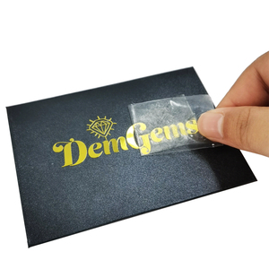 Autocollants OEM à transfert à froid personnalisés, autocollants logo noir mat à presser pour cartes, boîtes, emballages, vente en gros, faible MOQ - Product Image 1