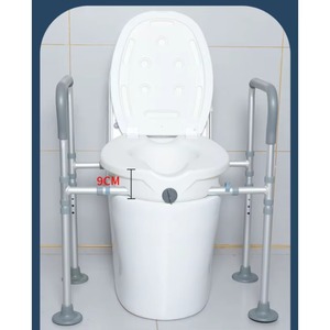 Wholesale U-Shaped ABS Anti-Slip Handrails Handle Grab Bars for Elderly Handicap Disabled for Home Hospital Shower Toilet Use - Product Image 2