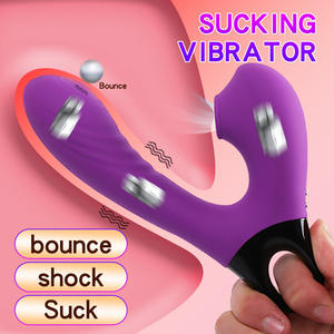 Hot Selling 3-in-1 Silikon Vibrator Sexspielzeug Saug stab Dildo <span class=keywords><strong>Fairy</strong></span> <span class=keywords><strong>Wand</strong></span> Massage gerät für G-Punkt Vaginal Stimulation Erwachsene Frau - Product Image 3