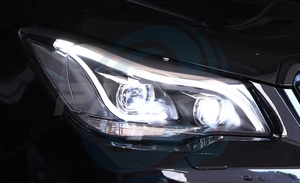 Luces de coche faros LED para Subarus XV <span class=keywords><strong>Forester</strong></span> 2008-2012 Impreza DRL señal de giro dinámica Angel Eyes lente lámpara Accesorios - Product Image 6