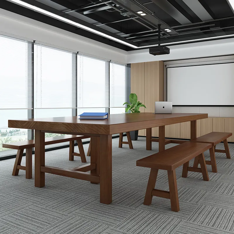 Customized modern wood Style Packing Furniture Board office Meeting Conference table