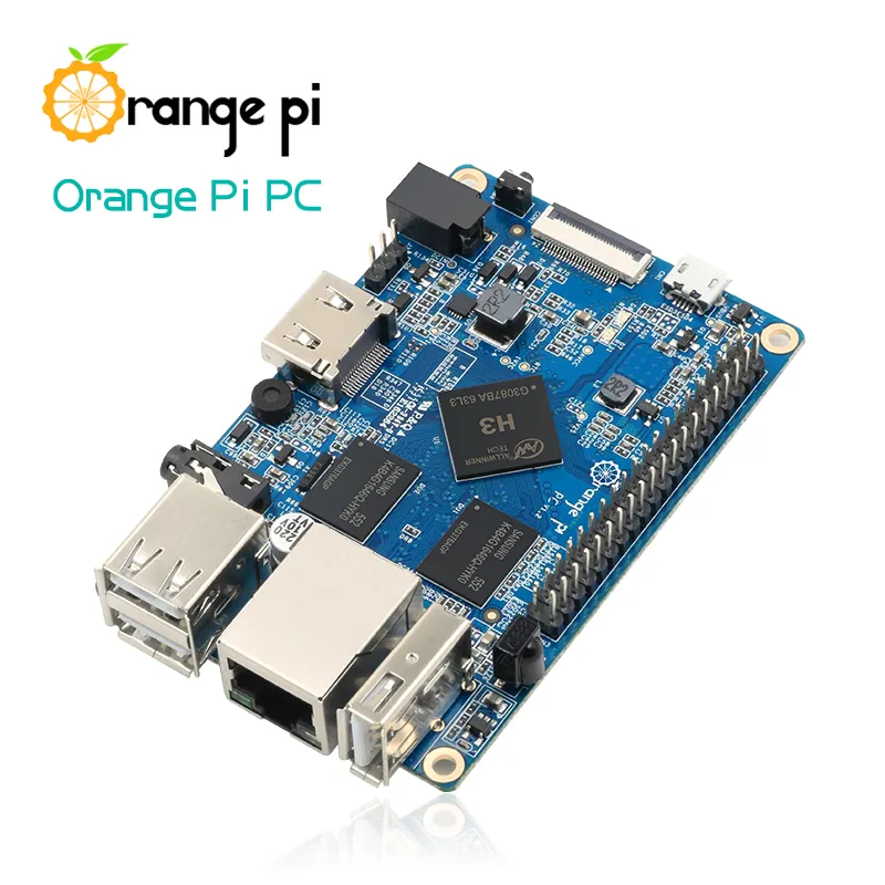 Oranje Pi Pc H3 Quad-Core 1Gb Ondersteuning De Lubuntu Linux En Android Mini Pc