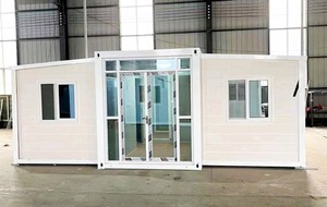 Maison préfabriquée mobile, imperméable et ignifuge, petite maison pour complexe hôtelier, magasin et chantier de construction - Product Image 2
