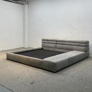 Cama de Roble Semi-Madera, Estilo Moderno Chino, Completa, Minimalista, con Almacenamiento, para Dormitorio, Tipo Capitán, King, Hostal, Familiar - Product Image 5