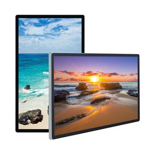 55 Inch Ultra Thin Frame Large-sized Wall Mounted lcd with Windows and <strong>Android</strong> System digital <strong>menu</strong> boards for restaurants - Product Image 4