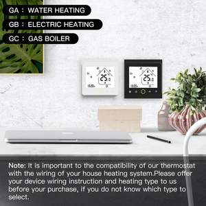 <span class=keywords><strong>MoesGo</strong></span> Thermostat intelligent WiFi et régulateur de température pour le chauffage électrique/le chauffage de l'eau/les chaudières à eau au gaz - Product Image 2
