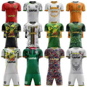 Camiseta de fútbol personalizada Luson para hombre, camiseta de fútbol, conjunto de uniforme de fútbol para hombre, ropa para equipo de fútbol, camiseta de África