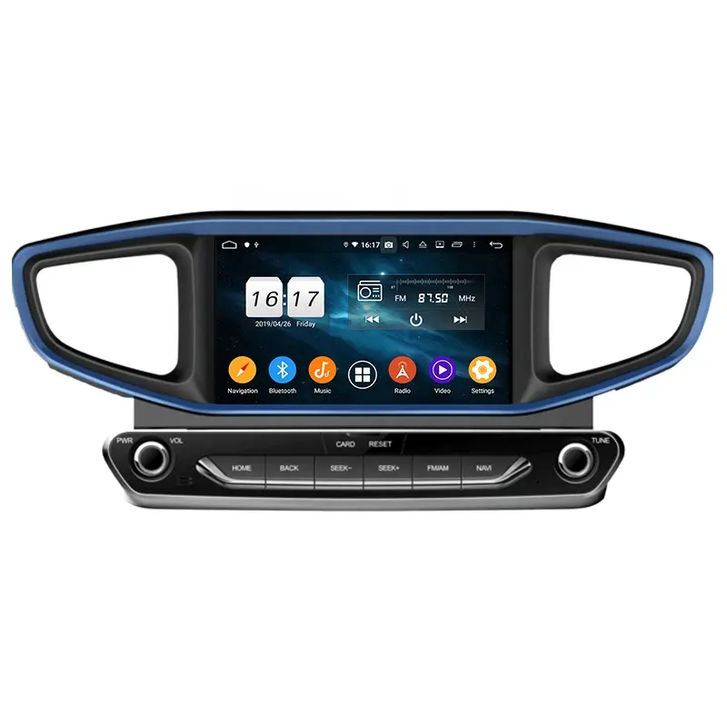 Système multimédia de voiture sous android 9.0, écran multi-tactile avec radio DSP, mirrolink, pour ions 2017, pour conduite à main droite