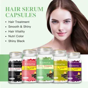 Özü tedavisi saç yumuşak jel yağı kapsülleri uçucu yağ özü saç bakımı vitamin Serum